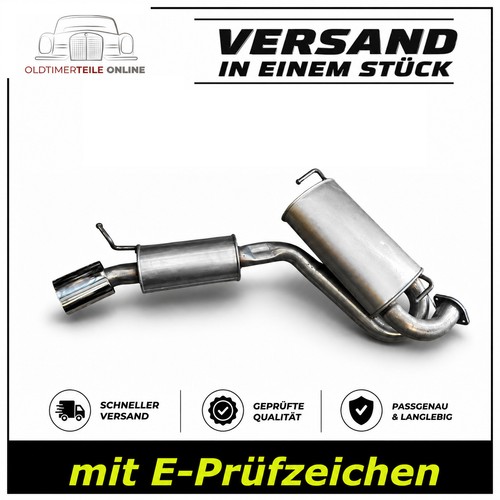 Endschalldämpfer neu für - endschalldämpfer,