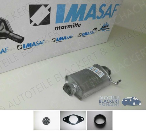 Imasaf auspuff vorn - auspuff,